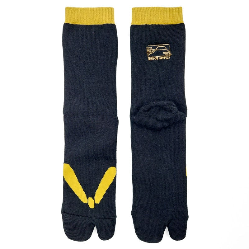 Japanese Socks Tongs - Black - EU 37-42
