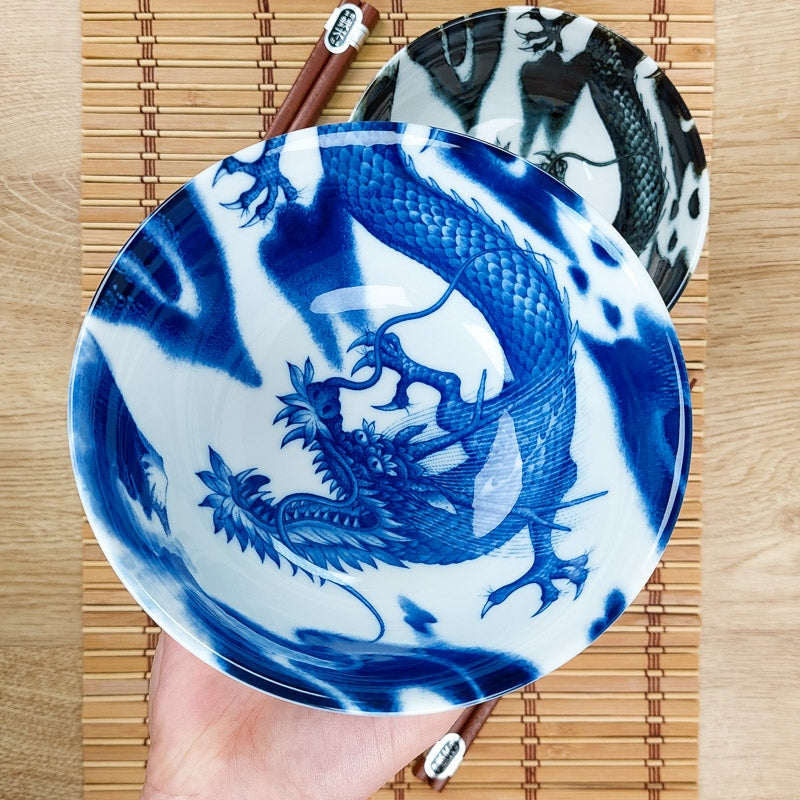 Set of 2 Japanese Dragon Bowls