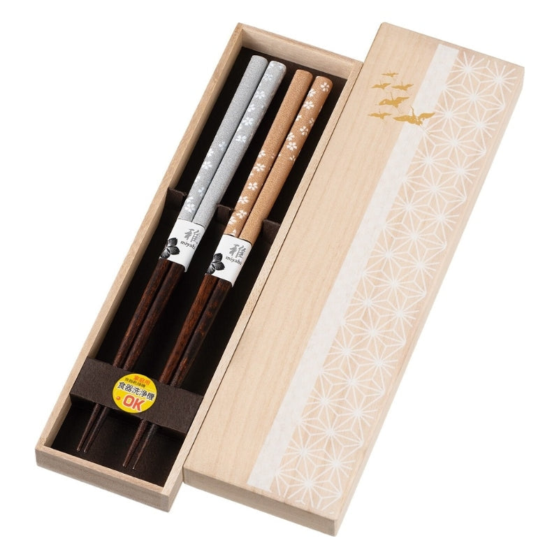 Sakura Japanese Chopsticks Duo Set