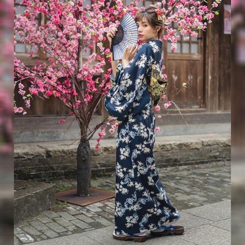 Dragon Kimono Robe For Women