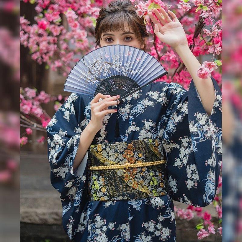 Dragon Kimono Robe For Women