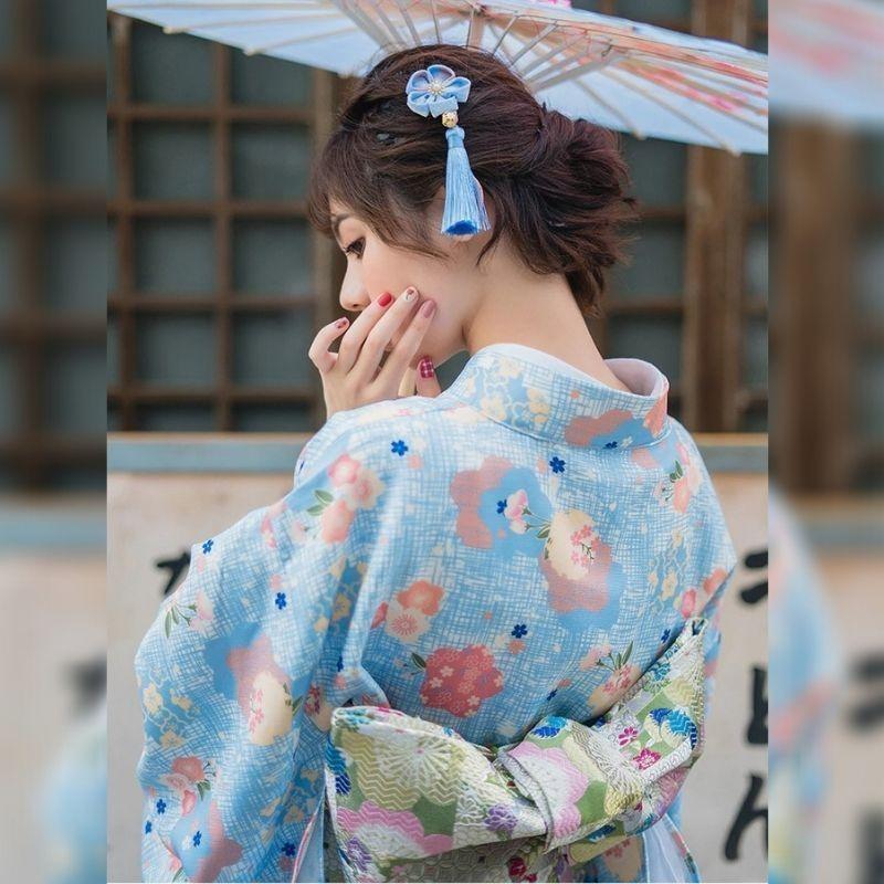 Floral Kimono Robe For Women