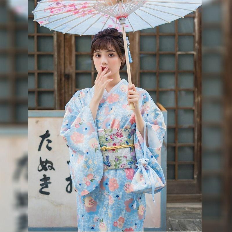 Floral Kimono Robe For Women