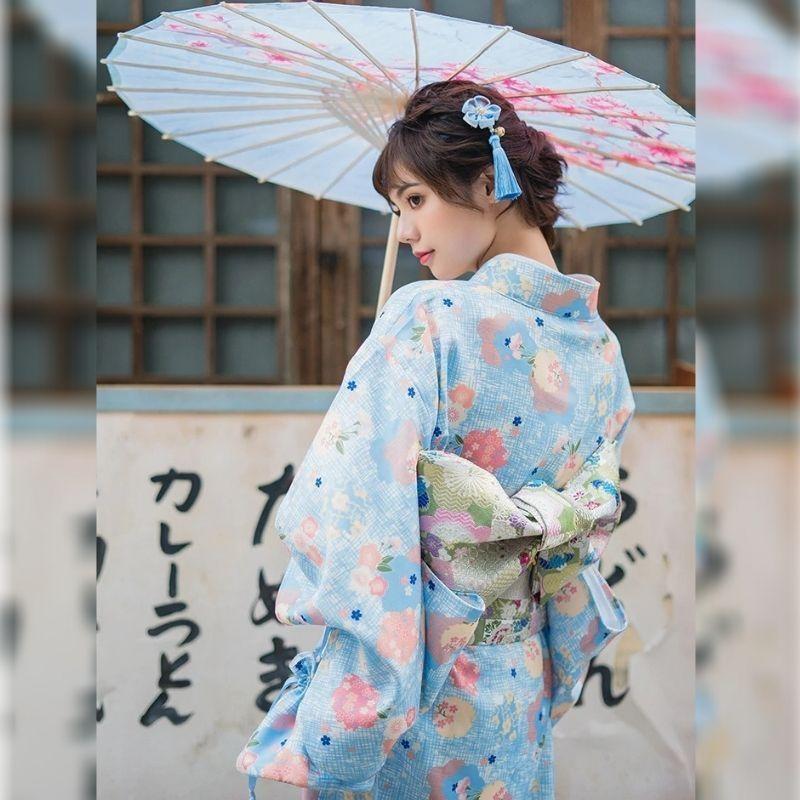 Floral Kimono Robe For Women
