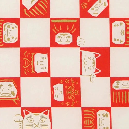 Furoshiki Daruma & Maneki Neko