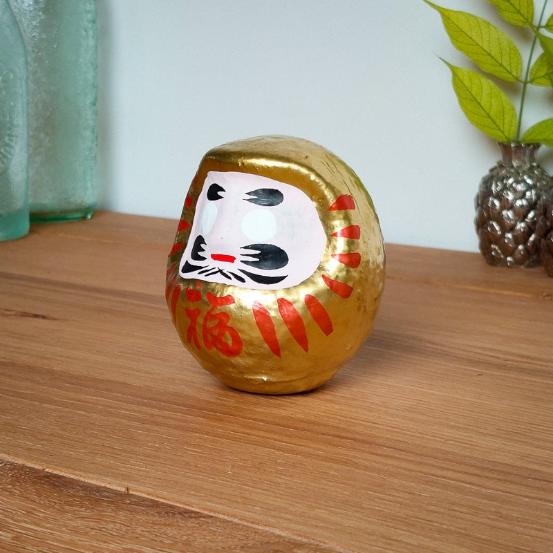 Gold Daruma Doll