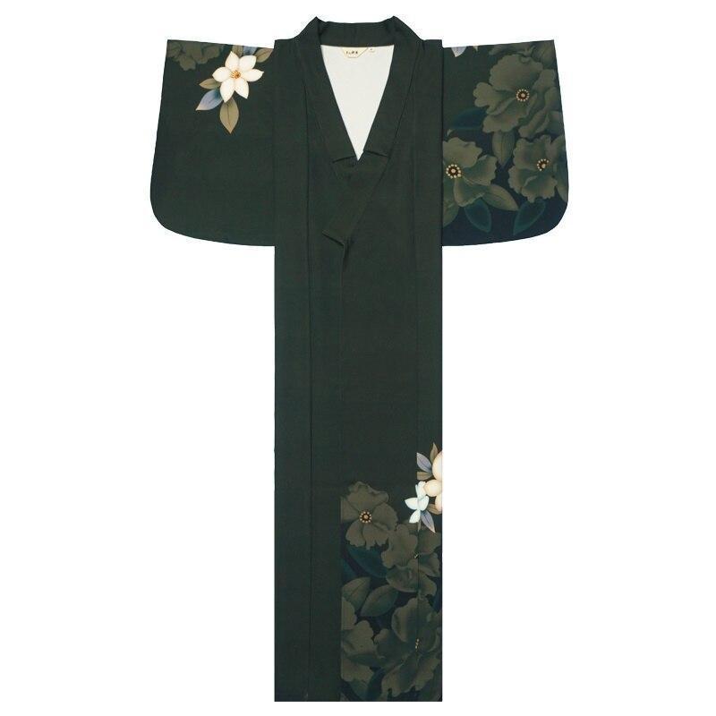 Green Kimono Dress For Women