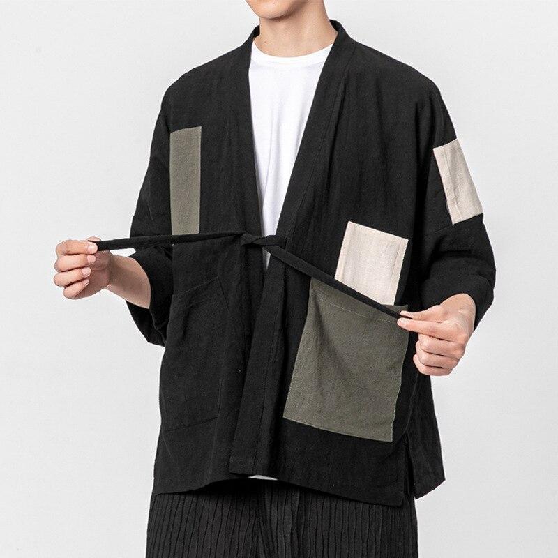 Harajuku Style Kimono Black / M