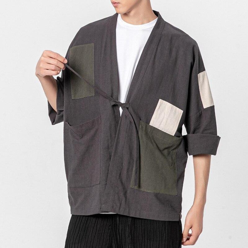 Harajuku Style Kimono Grey / M