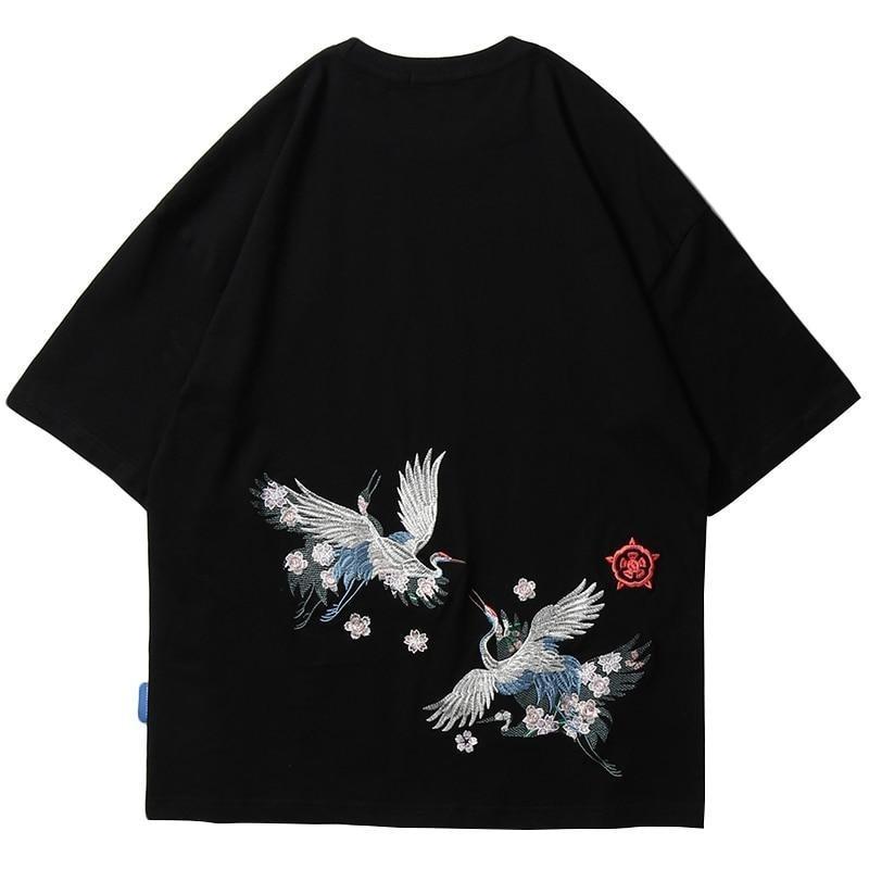 Japanese Aesthetic Shirt - Crane
