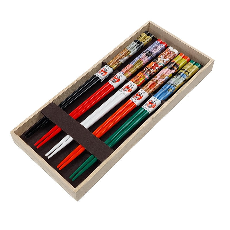 Japanese Chopsticks Set Ukiyo-e