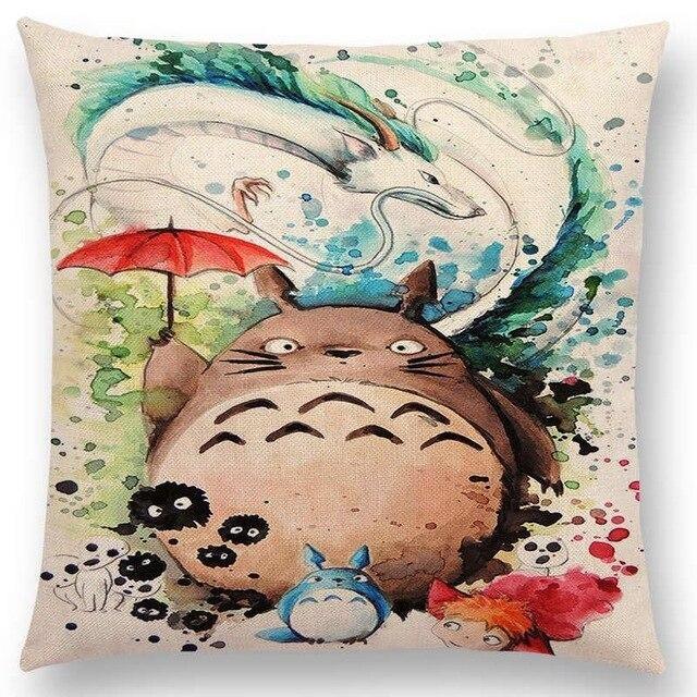 Japanese Cushion Cover - Ghibli Universe