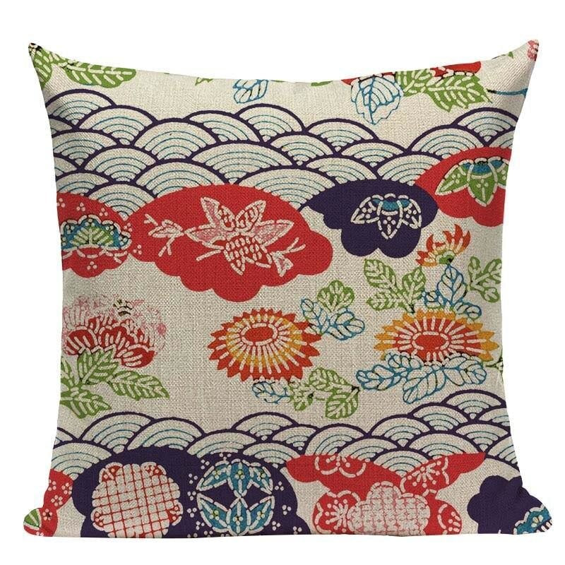 Japanese Cushion Cover - Shunjuu