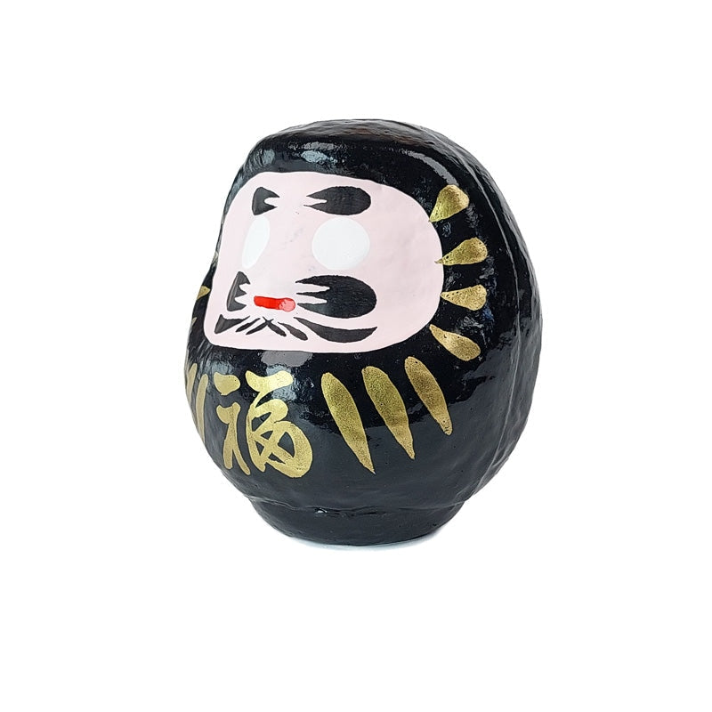 Japanese Daruma Doll Black