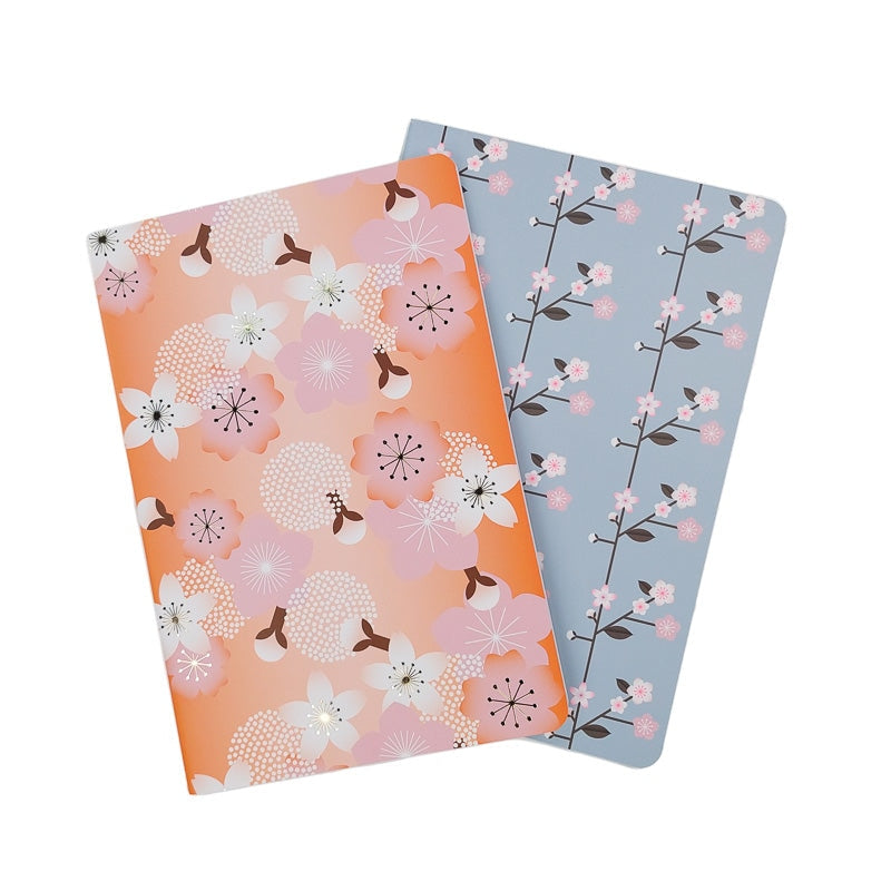 Japanese Flower Notebooks