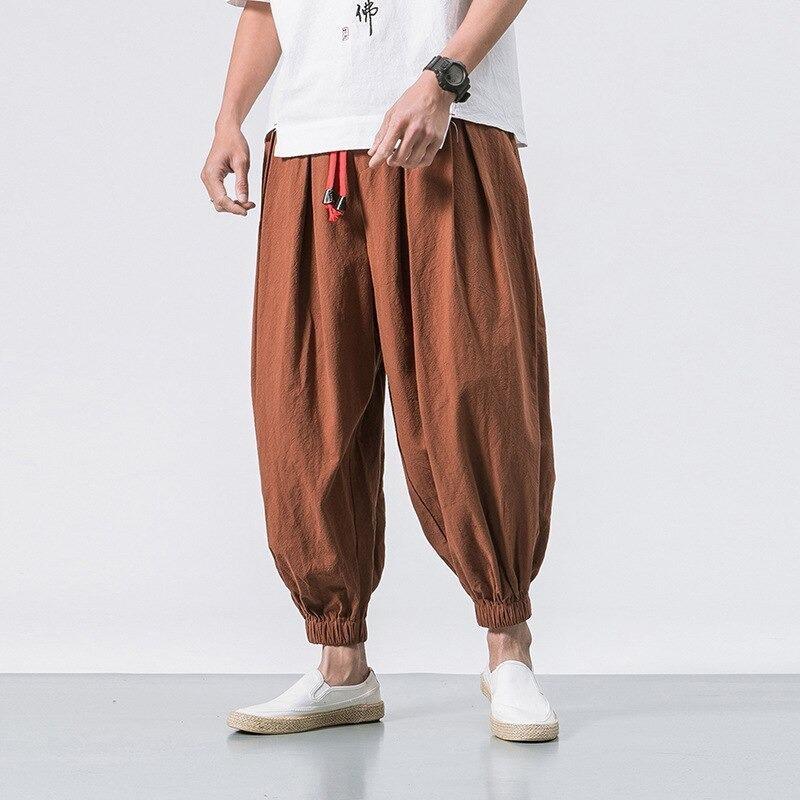 ZivAdairdIdL Yunnan Cotton and Linen Men's and Women's Dongba Pants Spring  and Summer Nepal Big Crotch Pants Thailand Yoga Pants Large Size Loose  Couple Pants | Lazada PH
