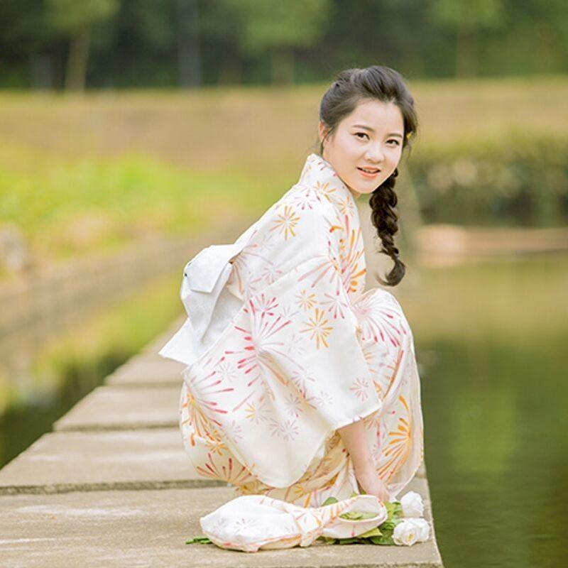 Japanese Kimono Dress Women - Hanabi