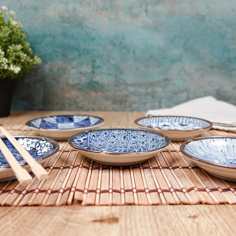 Japanese Plate Set - x5