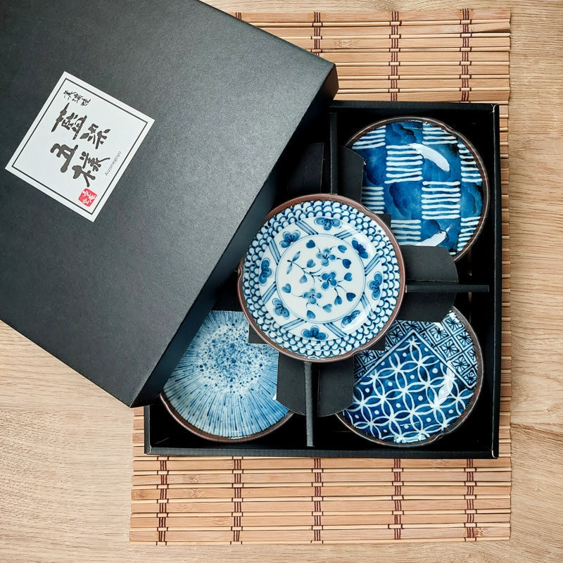 Japanese Plate Set - x5