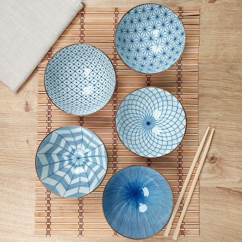 Japanese Rice Bowl Set - x5