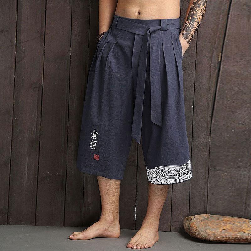 Japanese Short Pants Blue / L