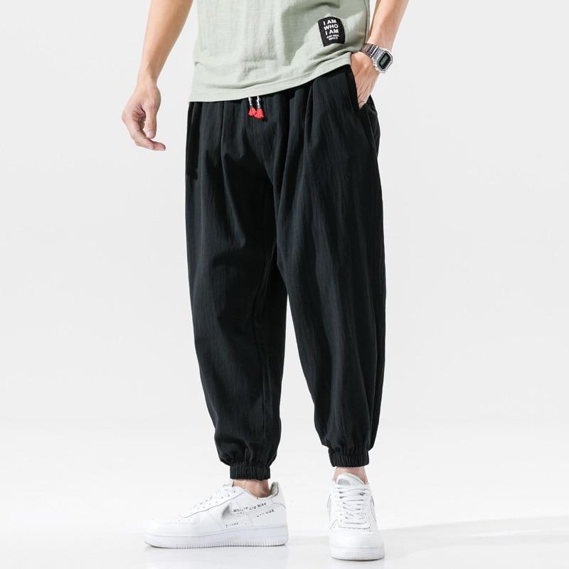 Japanese Street Pants Black / M