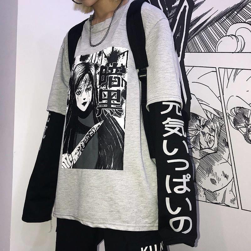 Japanese Style Shirt Grey / M