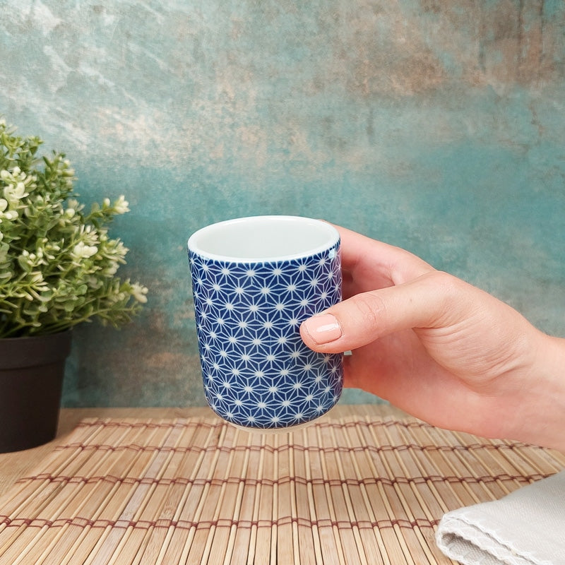 Japanese Tea Cup - Yunomi Asanoha