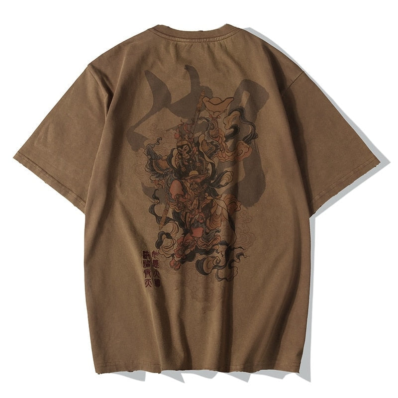 Japanese Tee Shirt Samurai M
