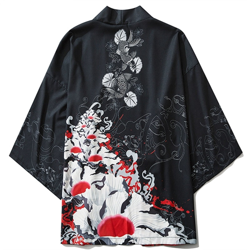 Kimono Jacket Koi Fish M