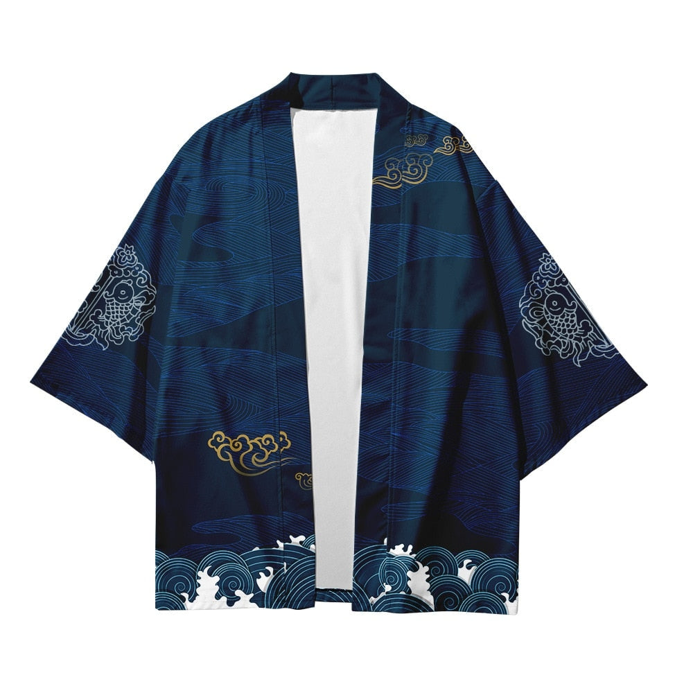 Kimono Jacket Night Blue
