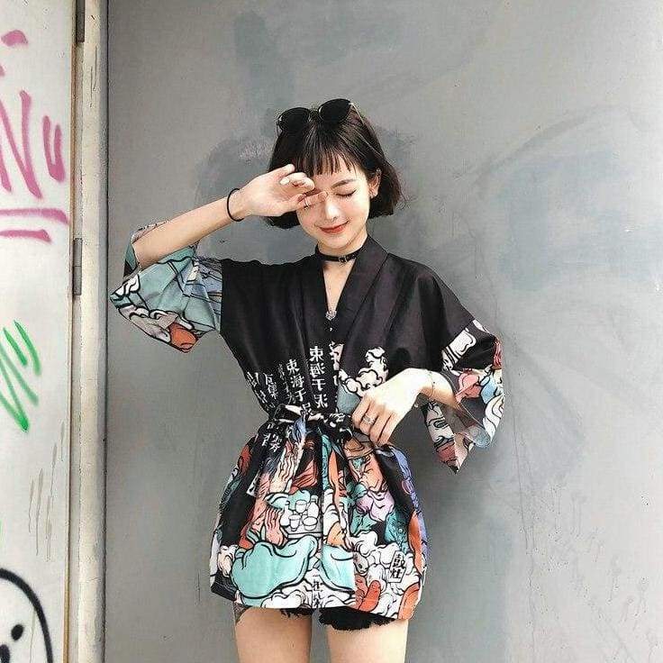 Kimono Jacket Womens