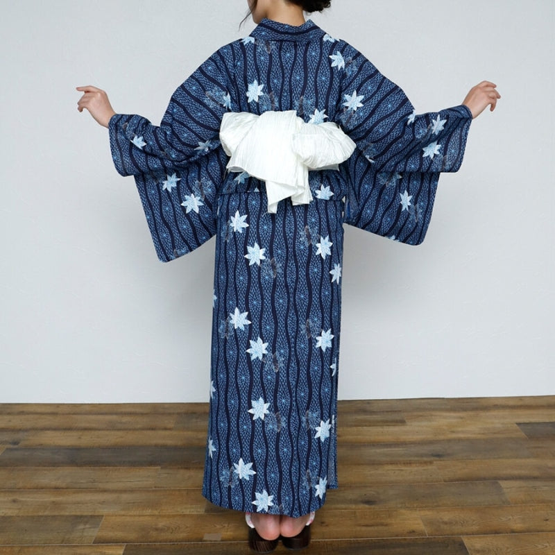 Blue Japanese Kimono - Women