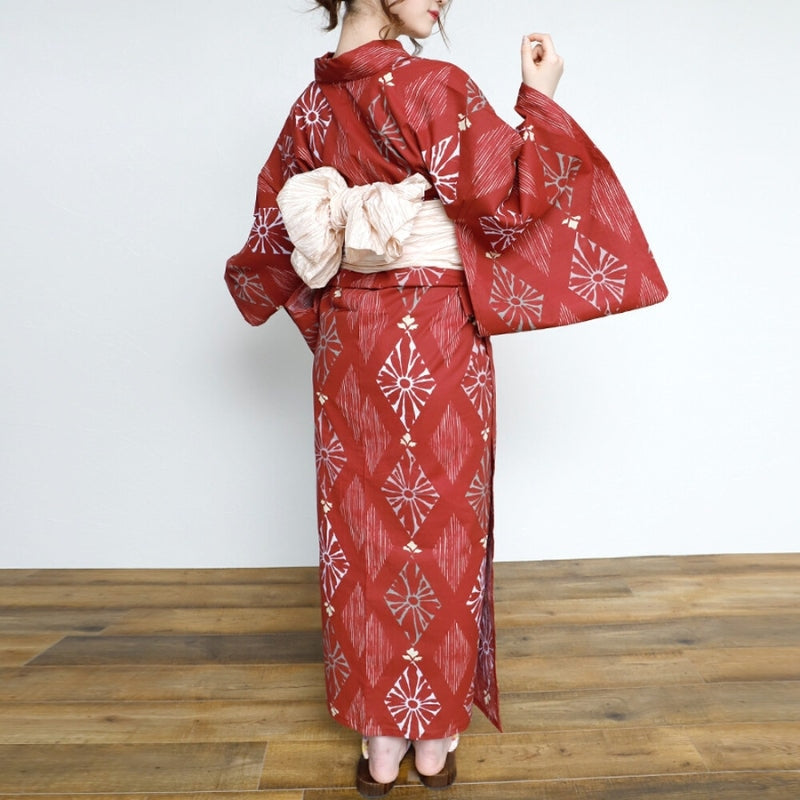 Red Japanese Kimono