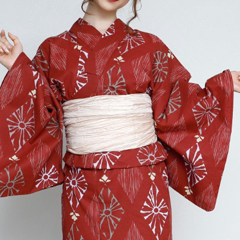 Red Japanese Kimono