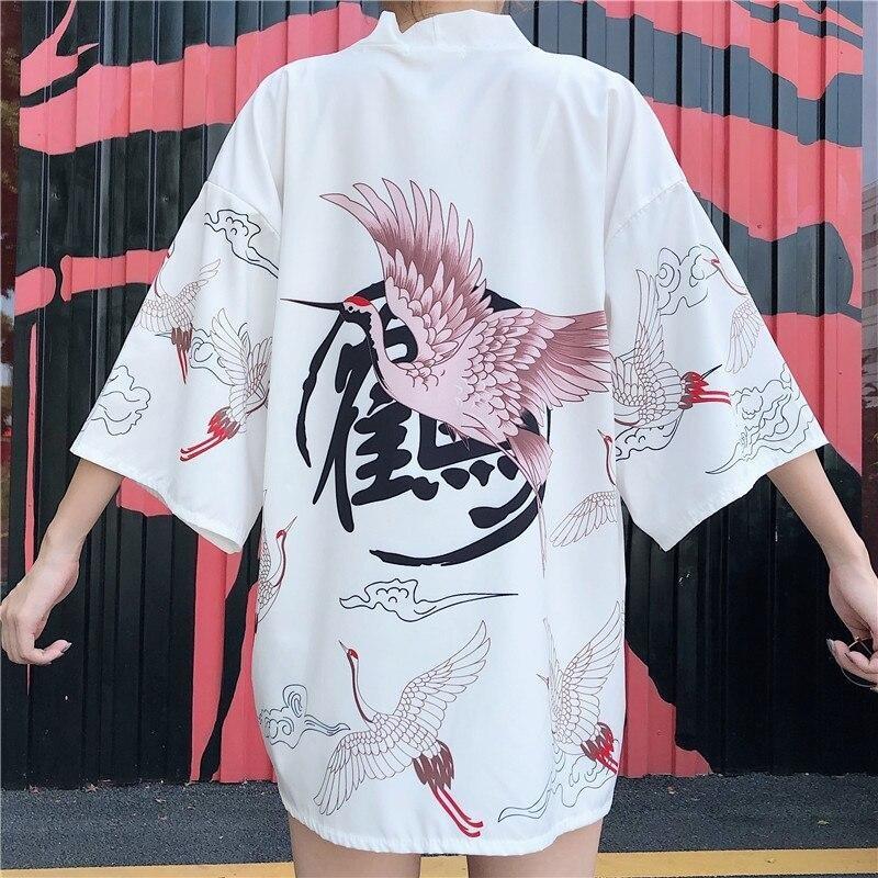 Kimono Vest For Women White / One Size