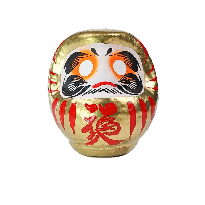 Large Daruma - Golden 12cm