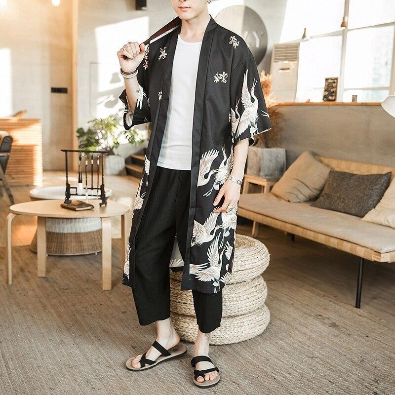 Men's hot sale kimono blazer