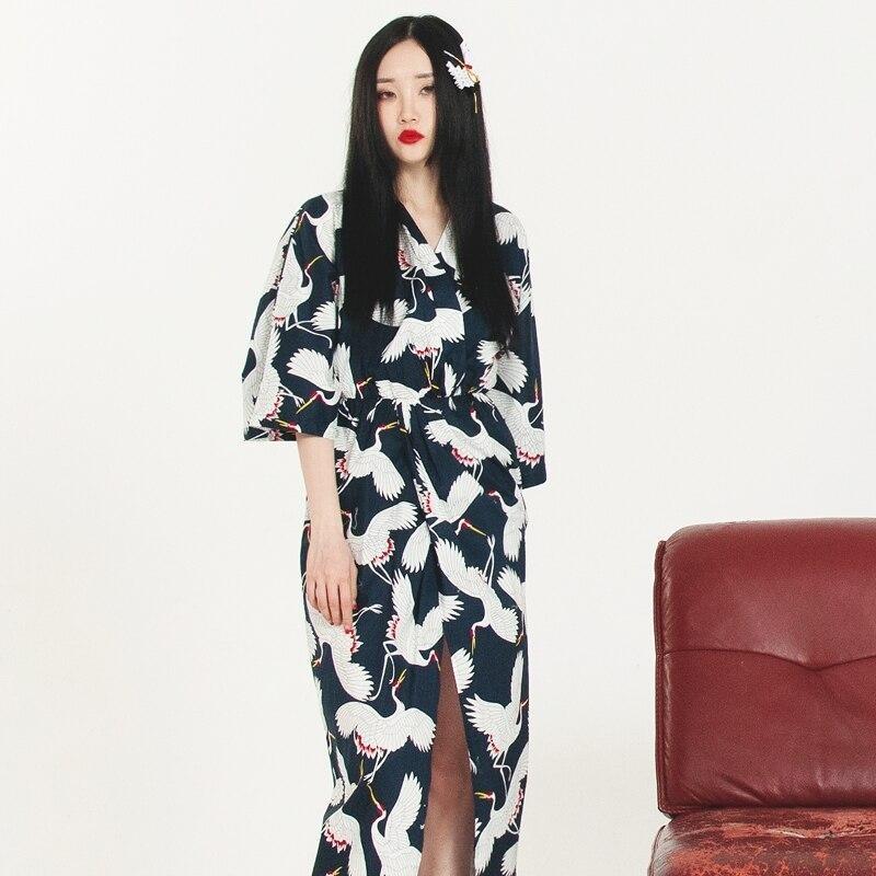 Long Kimono Dress For Women One Size