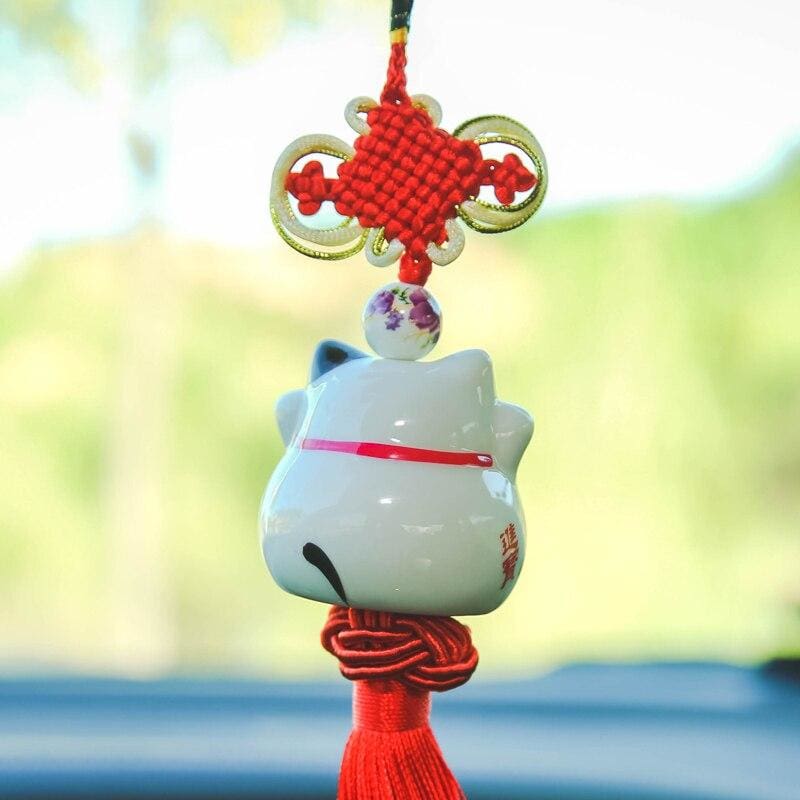 Maneki Neko Car Charm