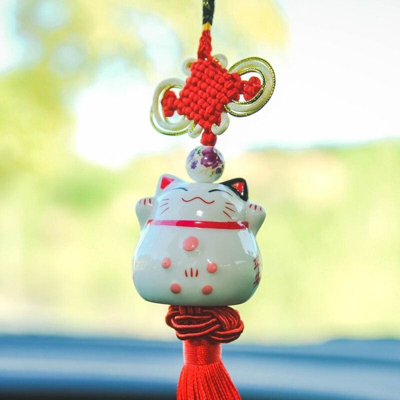 Maneki Neko Car Charm