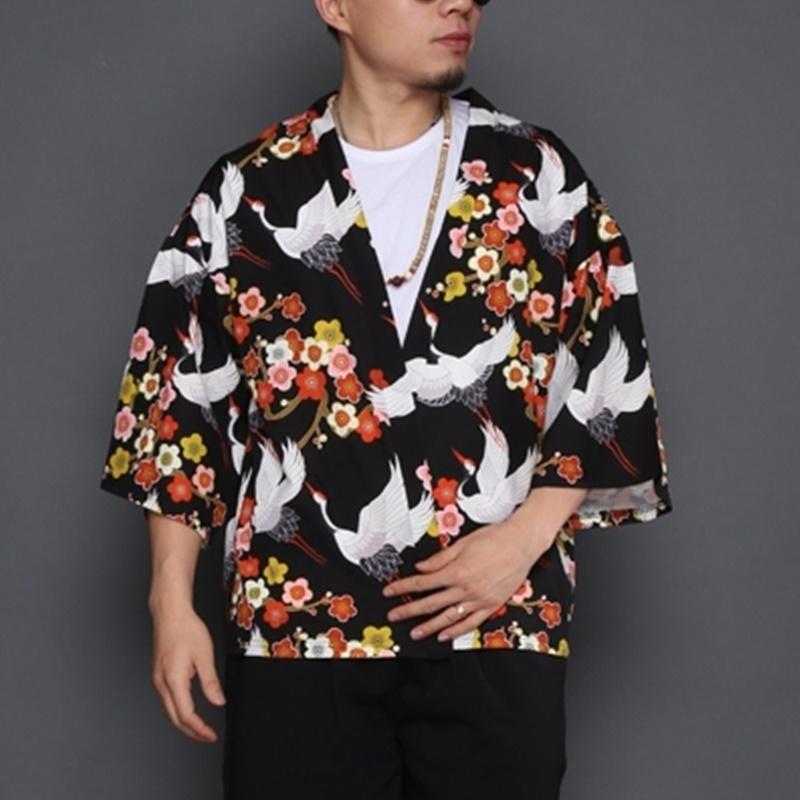 Men’s Cherry Blossom Kimono Jacket