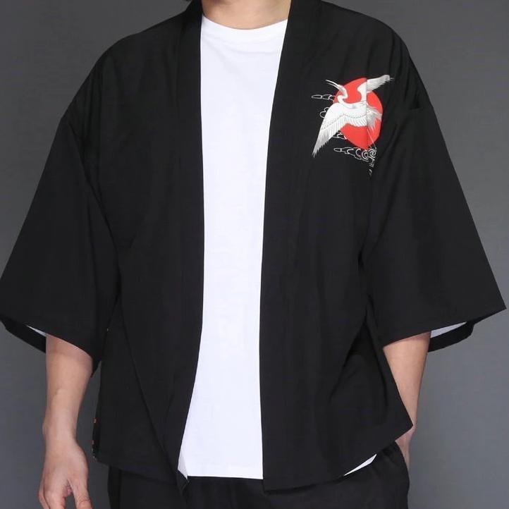 Men’s Haori Jacket - Tsuru