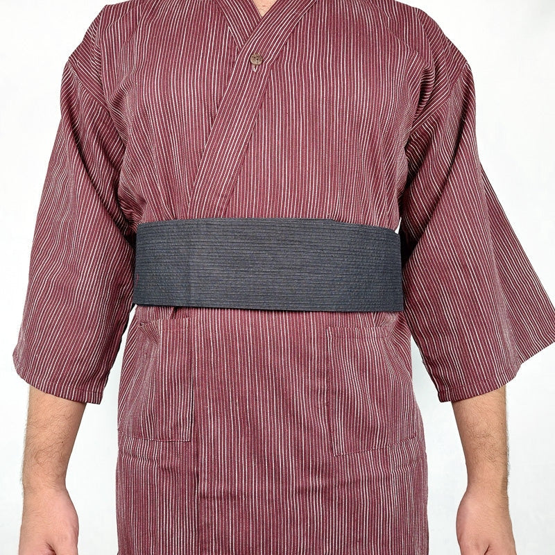Men’s Japanese Obi Style Belt - Aki One Size