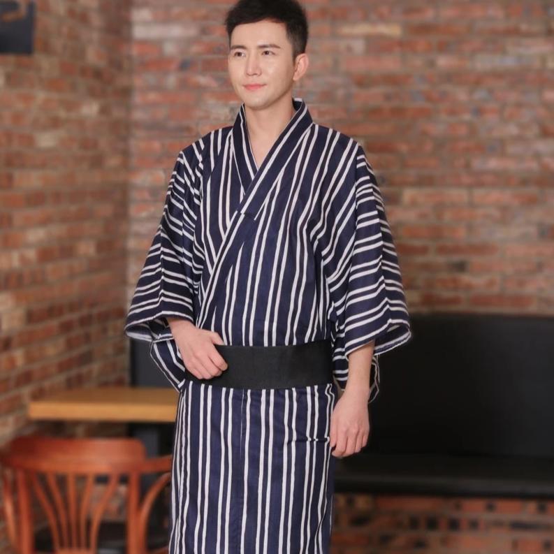 Men’s Japanese Striped Kimono