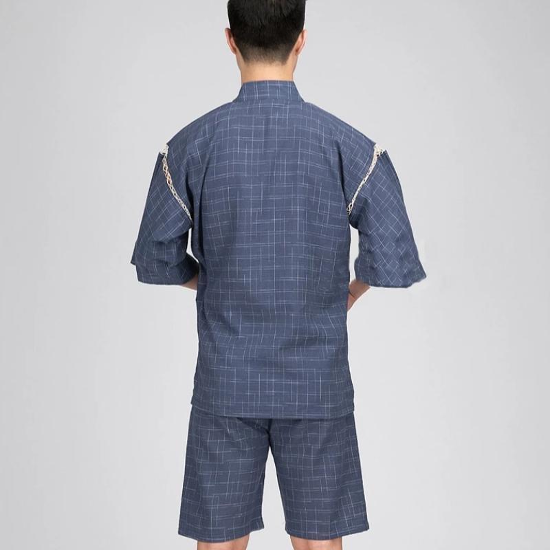 Men’s Jinbei Kimono - Blue Color