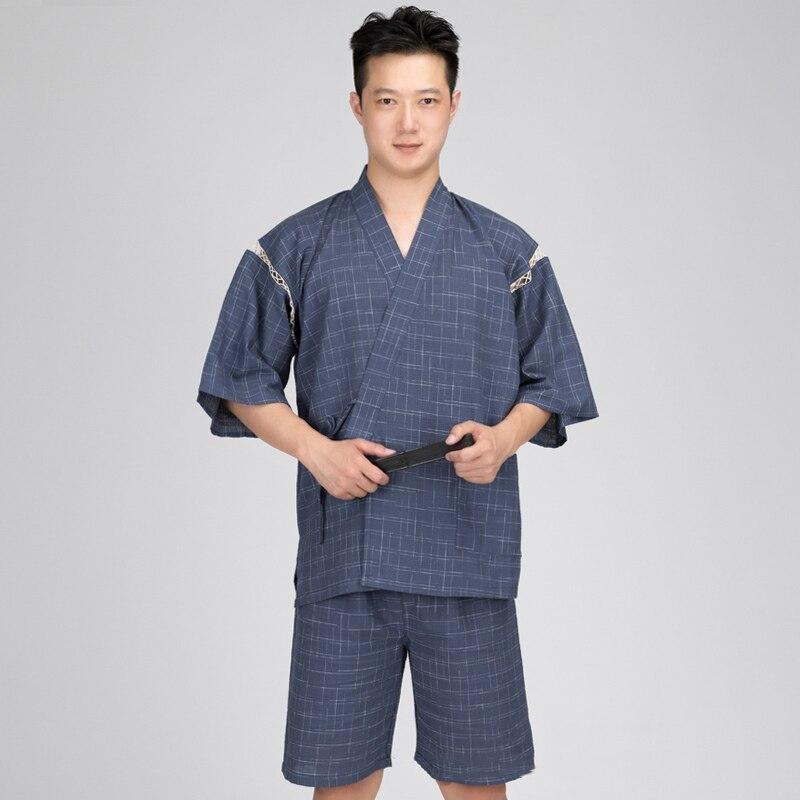 Men’s Jinbei Kimono - Blue Color M