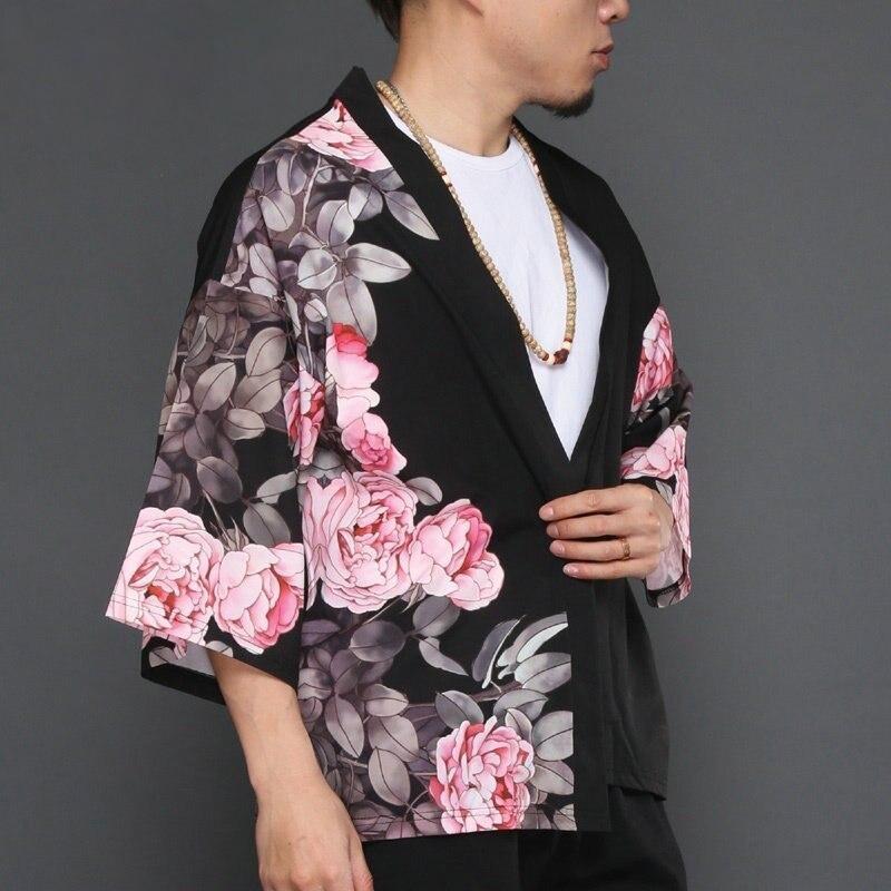 Men’s Kimono Jacket - Gothic Lolita