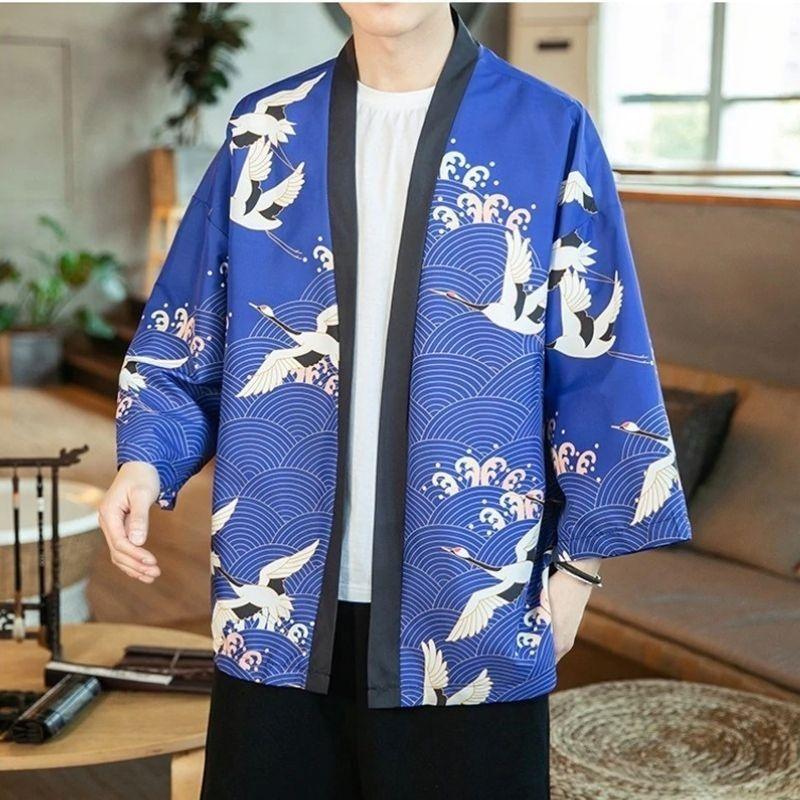 Streetwear Kimono Jacket for Men