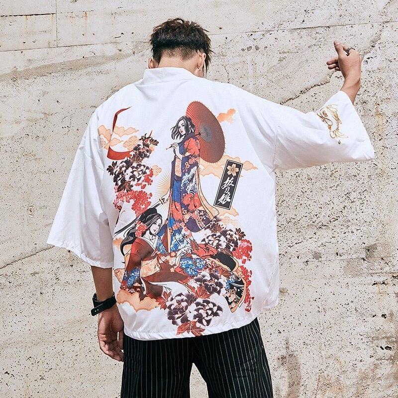 Men’s Kimono Top - Onna Bugeisha